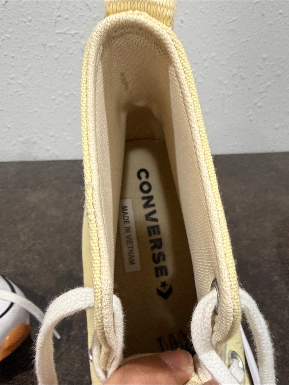 Converse Run Star‎ Hike High Top Sneakers Lemon Drop Yellow Size Women’s Size 11 - Picture 8 of 9